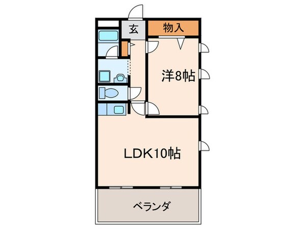 フローラル長州の物件間取画像